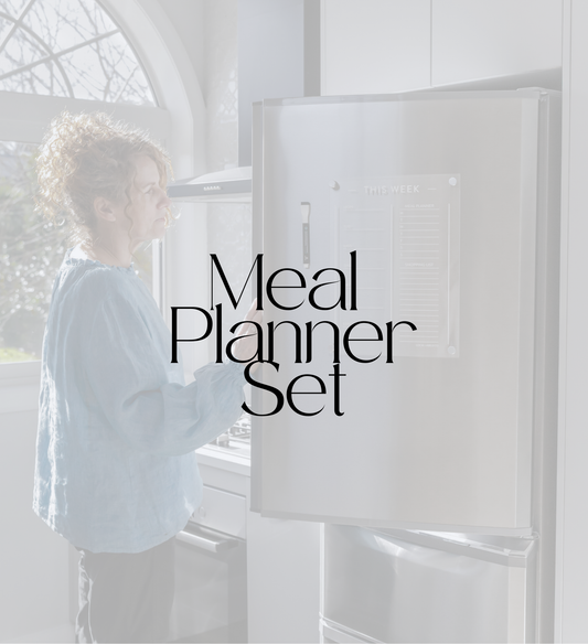 Meal Planner Set (Including Fine Pens & Mounted Magnets)